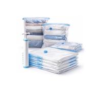 lot de 6 housses de rangement sous vide Maxi 100 cm x 80 cm avec pompe manuelle