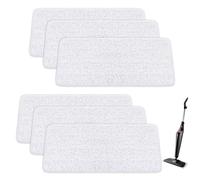 Lot de 6 Housses de Rechange Microfibre pour nettoyeur vapeur Vileda XXL