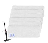 Lot de 6 housses de rechange pour nettoyeur vapeur Vileda Steam XXL/PLUS XXL - Très absorbantes - 250 g - Pour nettoyeur vapeur Vileda