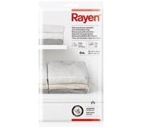 Lot De 6 Housses Pour Pull - RAYEN - Antimites - Senteur Lavande - Transparent