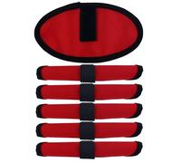 Lot de 6 Housses Protection pour Leurres de Pêche, en Tissu Oxford pour Protéger et Ranger Vos Cannes à Pêche en Toute Sécurité (Ovale)