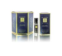 AYAT PERFUMES - 6 x 6ml - Huile Parfumée pour HOMMES & FEMMES - longue durée et de confort (Blueberry Musk)