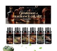 Lot de 6 huiles parfumées pour diffuseur - Longue durée de vie - Huile élégante naturelle - Pour une utilisation dans un humidificateur, un parfum de voiture, la fabrication de bougies, le savon, le