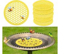 Lot de 6 îles d'abeilles flottantes - Île flottante d'abeilles pour le jardin, station d'eau pour abeilles, papillons, abreuvoir à insectes