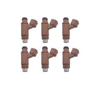 Lot de 6 injecteurs de carburant, 1571096J00, compatible avec Suzuki DF150 200 225 250 300 CV les moteurs hors-bord, pièces automobiles