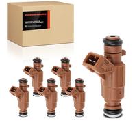 Lot de 6 injecteurs pour CLK C208 CLS C219 Classe E W210 W211 Classe M W163 Classe S W220 Viano Vito W639 1998-2008 0280156016