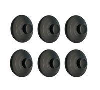 Lot de 6 interrupteurs à pédale de remplacement pour lampadaire rond en ligne pour lampadaire LED bouton de réinitialisation du pied rond en ligne