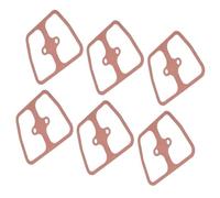 Lot de 6 joints de couvercle de soupape en papier fibre sans amiante pour moteurs Kawasaki FH451V FH500V, rose, 108 x 80 mm, pièce 11060-7001