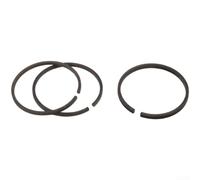 Lot de 6 joints de piston de 42 mm pour compresseur d'air - Pièces de rechange noires - Haute durabilité - Ajustement serré - Taille standard - Facile à installer - Réparation industrielle (A)