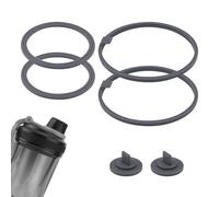 Lot de 6 Joints de Rechange Compatibles avec la Bouteille de Shaker à Protéines Électrique VOLTRX de 24 oz, Joints Anti-Fuites Pièces d'Étanchéité en Silicone Sans BPA pour Couvercle de Bec