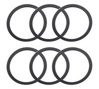 Lot de 6 joints de rechange en silicone pour bouteilles d'eau Owala FreeSip, compatibles avec les gobelets à rabat de 538,6 g, 680,4 g, 708,7 g, 947,2 g, 1234 g (gris)