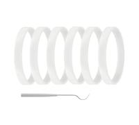 Lot De 6 Joints De Rechange For Blender, Joints Toriques De 10 Cm (3,94 Pouces), Compatibles Avec Les Modèles Ninja BL480, BL680, BL910 Et CT680.