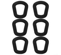 Lot de 6 joints de réservoir de carburant en caoutchouc de 54 mm pour réservoirs en acier de 20 L, bague de rechange pour distributeurs britanniques et européens