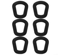 Lot de 6 joints d'étanchéité en caoutchouc pour réservoirs de carburant de jerrican de 20 L, bague d'étanchéité de rechange universelle de 54 mm, compatible avec gaz métallique britannique et européen