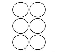 Lot de 6 joints toriques de rechange pour couvercle de chlorinateur de piscine Hayward CLX200K, CL200, CL220, 14 cm de diamètre, compatible avec les unités en ligne et hors ligne