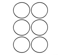 Lot de 6 joints toriques en caoutchouc noir de 14 cm pour couvercle de chlorinateur Hayward Clx200k Cl200 Cl220