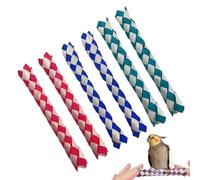 Lot de 6 jouets pour oiseaux - Piège à doigts chinois - Jouet pour perruches - Matériau solide - Créativité chez les et offre un mélange unique d'engagement pour les et les adultes