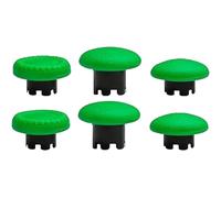 Lot de 6 joysticks Edge pour manette PS5 DualSense Edge, kit de joysticks analogiques interchangeables, pièces de rechange pour PS5 Dualsense Edge (vert)