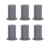 Lot de 6 kits de routage de câbles en caoutchouc - Prise murale - Gestion des câbles - Organisateurs de protection