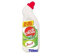 LOT DE 6 - LA CROIX - Produit WC Gel 3 en 1 javel Fraicheur Original - 750 ml