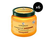 Lot De 6 - La Provençale Bio Le Masque De Miel Nutrition Riche 330ml