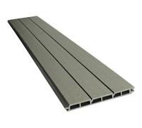 Lot de 6 lames composite de clôture - L160 cm x l25.8cm x ép. 2cm - Gris