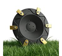 Lot de 6 lames de couteaux compatibles avec ECOVACS Goat O500 O800 O1200 G1-800 G1-2000 G1 Assiette de tonte de qualité supérieure en plastique renforcé de fibre de verre pour 6 lames