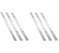 Lot de 6 lames de rabot de rechange compatibles avec la machine VEVOR 330
