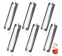 Lot De 6 Lames De Rechange,Econome Rechange Pour Éplucheur,Lames En Acier Inoxydable,Couteau À Crabe,Éplucheur Économique,Convient Aux Éplucheurs Professionnels Pièces,Convient Aux Érudits La Cuisine