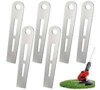 Lot de 6 lames de rechange en métal pour coupe-bordure Einhell GE-CT 18 LI à partir de 2017 - 8,5 cm