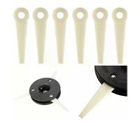 Lot de 6 lames de rechange en plastique pour tondeuse à gazon Stihl PolyCut (4111-007-1001)