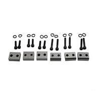 Lot de 6 lames de rechange haute efficacité pour machines hydrauliques électriques, lames de mâchoire en acier pour diverses coupes en acier (type 16)