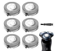 Lot de 6 lames de rechange SH50/52 pour rasoirs Philips Norelco Series 5000, AquaTouch, PowerTouch, OEM SH50 pour rasoirs électriques Norelco Series 5000