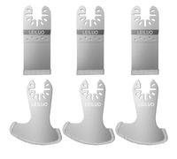 Lot de 6 lames oscillantes diamant pour enlever les joints de carrelage compatibles avec DeWalt, Makita, Einhell et plus encore