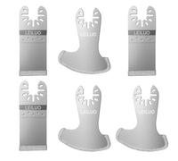 Lot de 6 lames oscillantes universelles pour enlever les joints - Compatible avec DeWalt, Makita, Einhell et plus encore