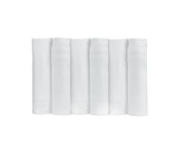 Lot De 6 Langes Blanc TU