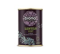 Lot de 6 lentilles Biona sans gluten Vert 400 g