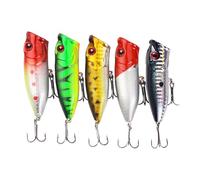 Lot de 6 leurres réalistes avec des yeux en métal qui peuvent être utilisés aussi bien en sel qu'en eau douce