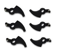 Lot de 6 leviers de rechange 90567079 compatibles avec Black & Decker GH610 Type 1, GH900 Type 1, GH900 Type 2