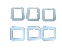 Lot De 6 Lingettes De Nettoyage For Robot Laveur De Vitres, Compatibles Avec Le Modèle LIECTROUX YW509.