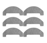 Lot de 6 lingettes de rechange compatibles avec Proscenic Q8/Q8 Max, MONSGA MS1 Max, conga 2499, Ultenic D10, Lubluelu L15, Trouver E10, Mova E10, Mamibot EXVAC700 Pioneer, Liectroux M70 Pro Robot