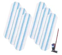 Lot de 6 lingettes de rechange en microfibre pour balai O-Cedar H2prO et balai plat O-Cedar Vileda H2prO. Lingettes de nettoyage