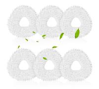 Lot de 6 lingettes de rechange pour robot aspirateur Narwal Freo X Ultra / J4 / J4 Lite, chiffons de rechange en microfibre lavables