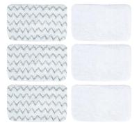 Lot De 6 Lingettes For Balai Vapeur, Compatibles Avec Les Aspirateurs Et Balais Vapeur Bissell PowerFresh Vac Steam 2747A, 1132, 1543, 1632 Et 1652.