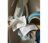 VERTBAUDET Lot de 6 lingettes lavables bleu grisé TU