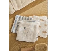 VERTBAUDET Lot de 6 lingettes lavables Nuages TU