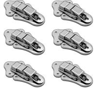 Lot De 6 Loquets À Bascule Pour Valises, Caisses En Bois Et Flight Cases - Loquet Robuste Avec Mécanisme De Verrouillage Rapide