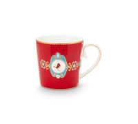 Lot de 6 Love Birds Grands mugs Médaillon - Rouge - 250ml Pip Studio