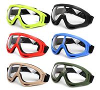 Lot de 6 Lunettes de Sécurité pour Enfants Réglables, Lunette Protection Bricolage Anti-Buée, Enfants Lunettes de Protection Coupe-Vent, pour Le Travail en Laboratoire, pour Le Garçon et Fille