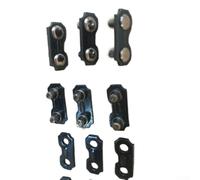 Lot de 6 maillons de chaîne de tronçonneuse 3/8 0 063 - Convient pour différentes marques - Matériaux métalliques (325)